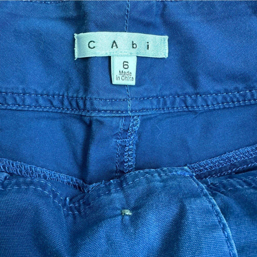 CABi Blue Shorts Size 6 - Picture 3 of 3